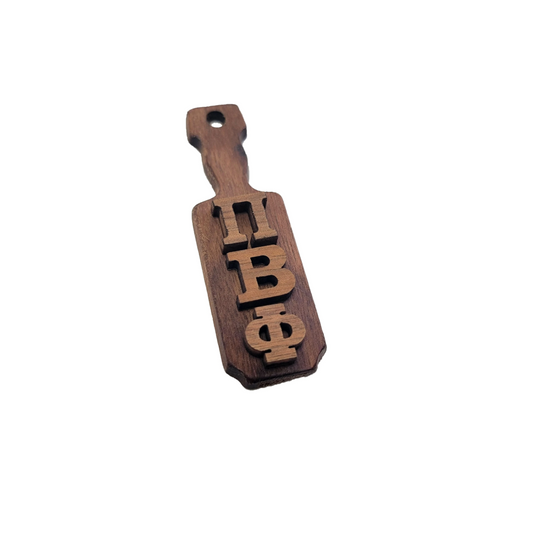 Pi Beta Phi Wooden Keychain