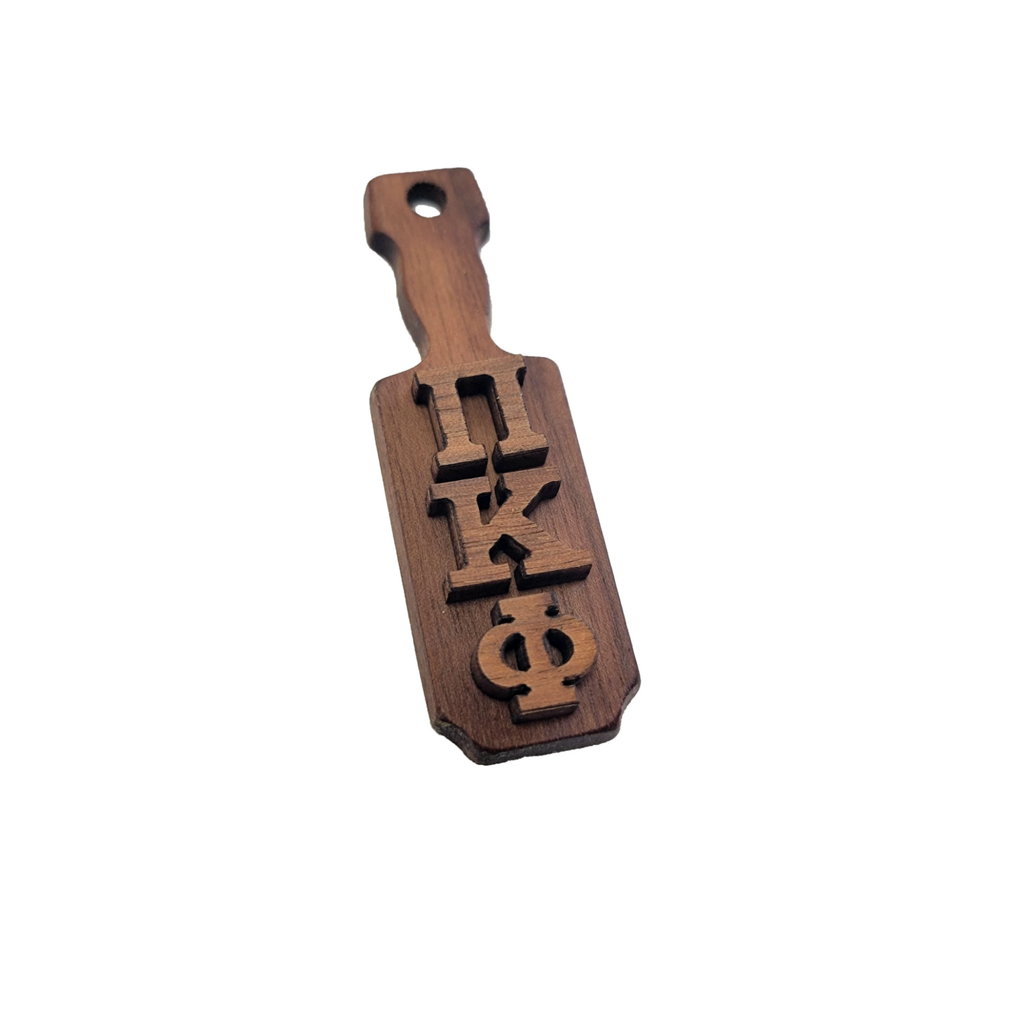 Pi Kappa Phi Wooden Keychain