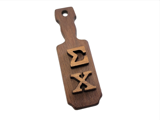 Sigma Chi Wooden Keychain