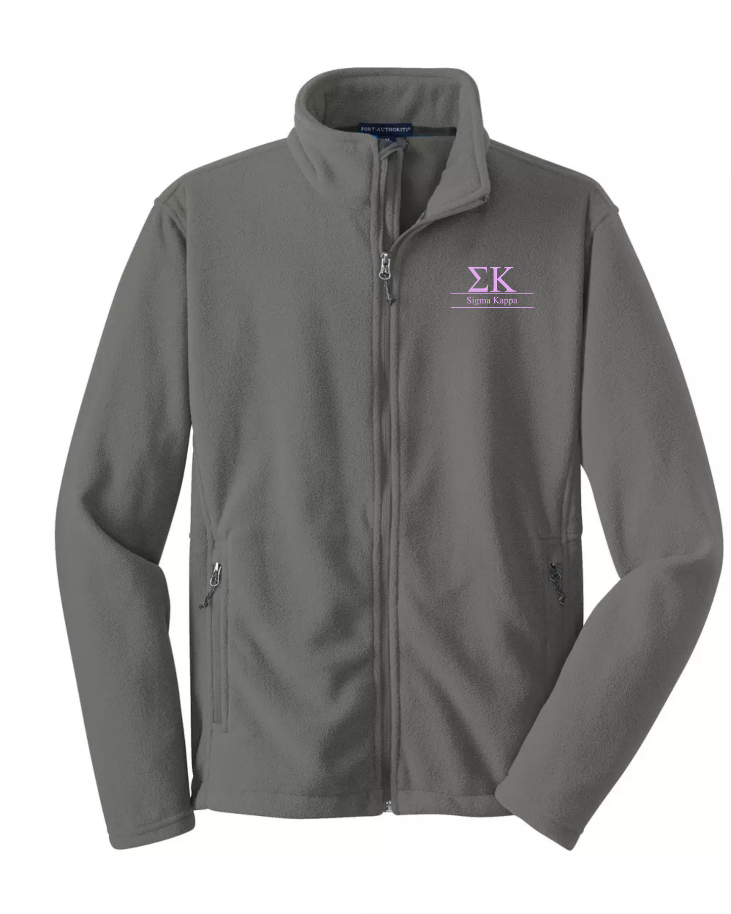 Sigma Kappa Custom Fleece Full-Zip Jacket | Greek Organization Jacket