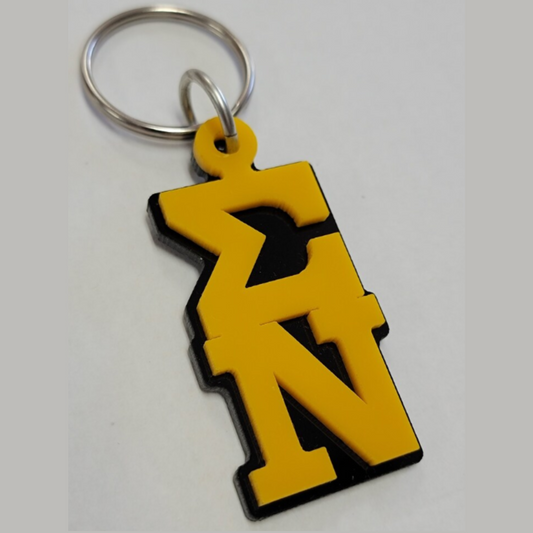 Sigma Nu Keychain