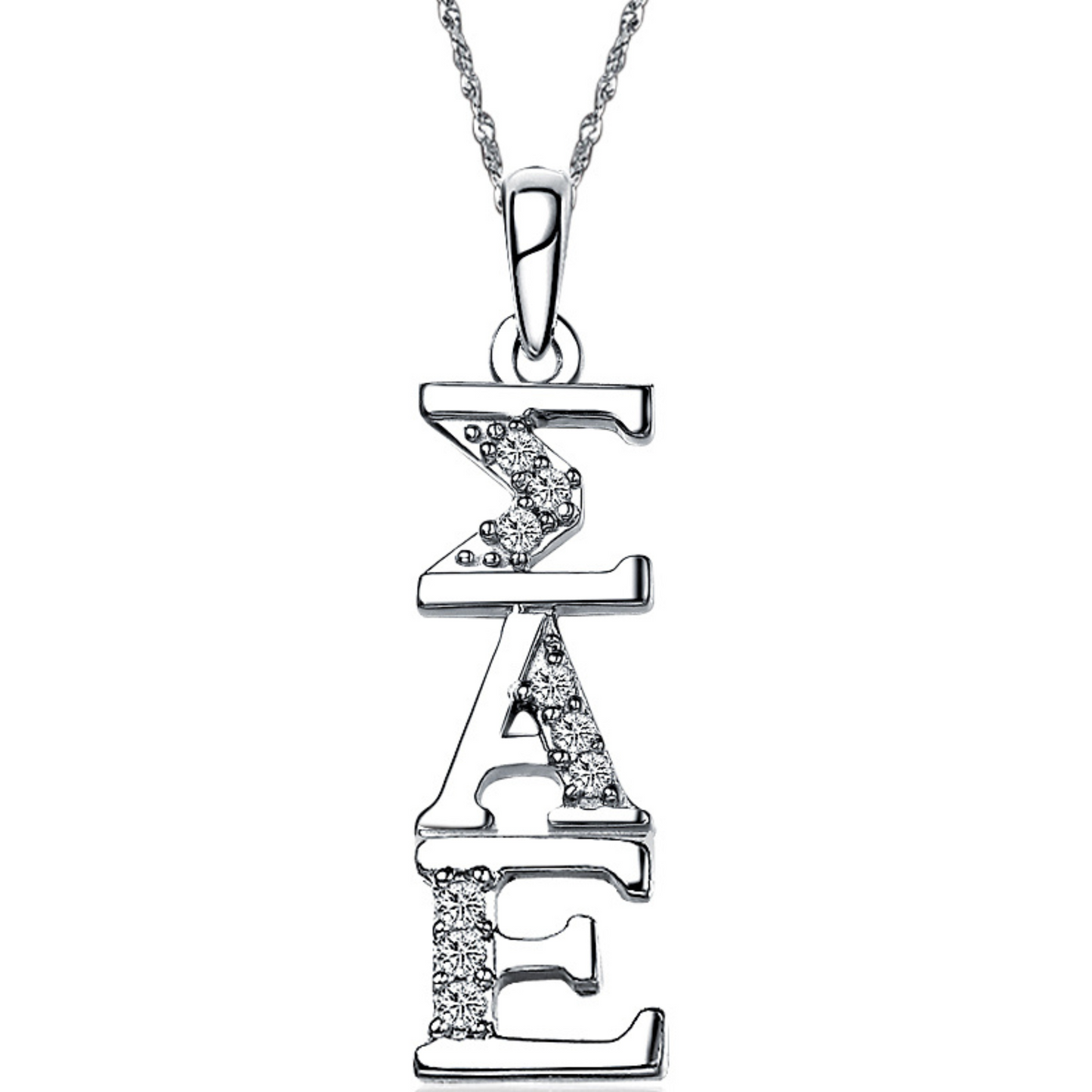 Sigma Alpha Epsilon Vertical (TY001) Pendant