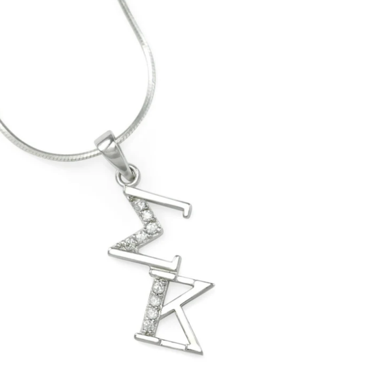 Sigma Kappa Diagonal (TY002) Pendant