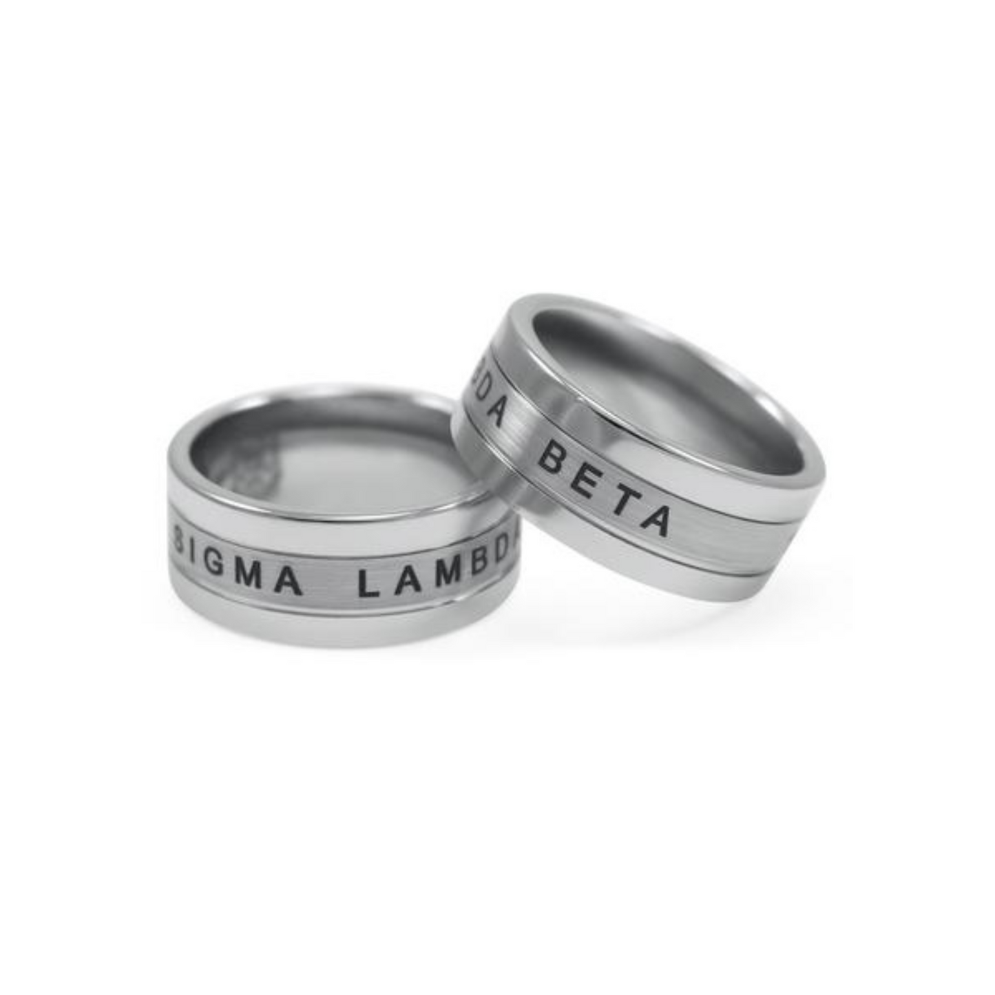 Sigma Lambda Beta Tungsten Ring