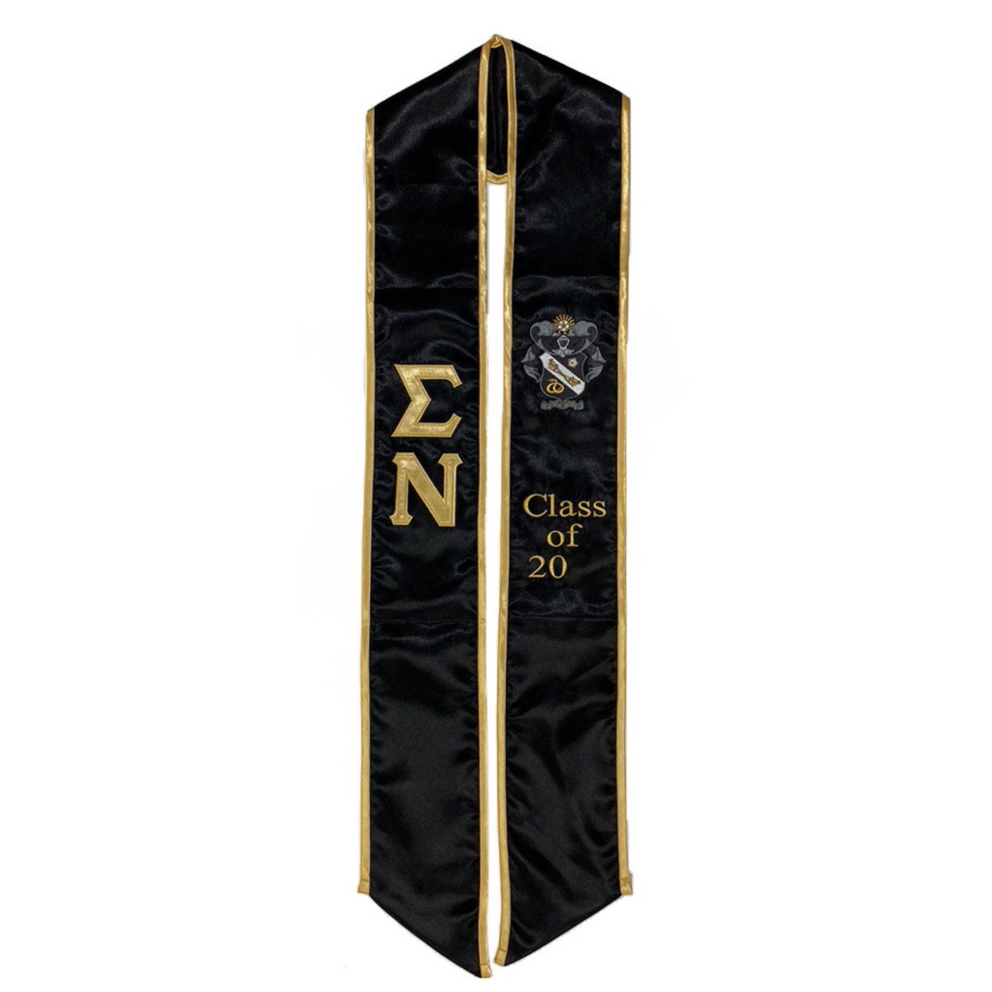 Sigma Nu Class Graduation Stole / Sash