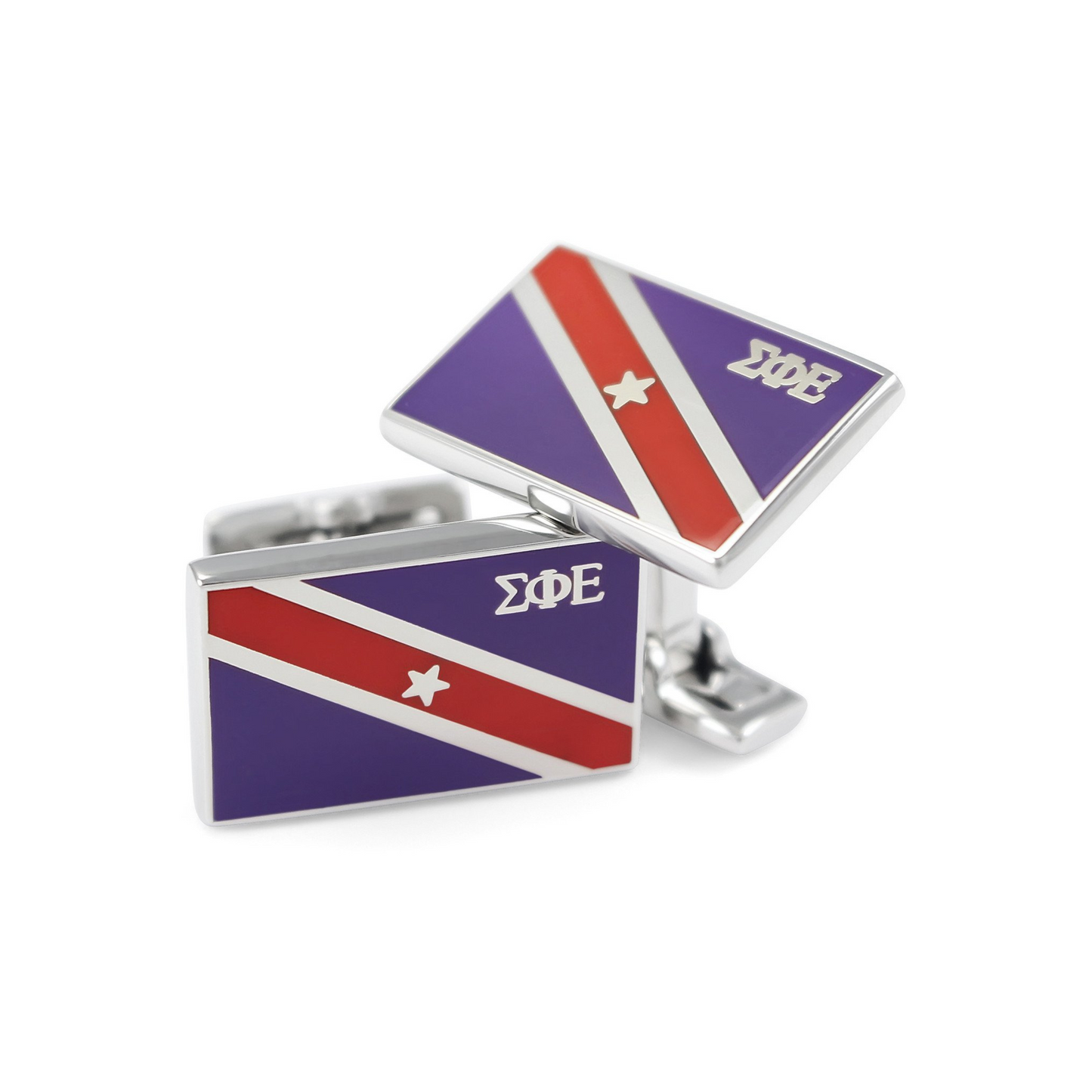 Sigma Phi Epsilon Flag Cufflink