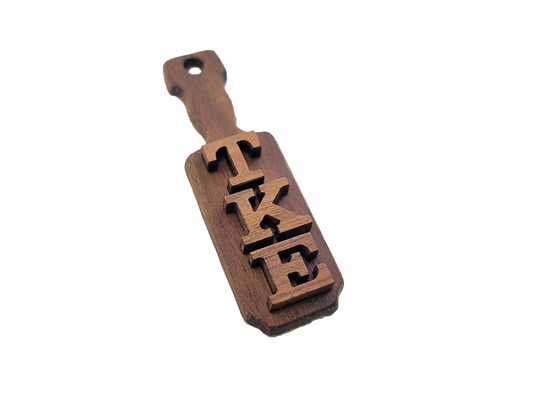 Tau Kappa Epsilon Wooden Keychain