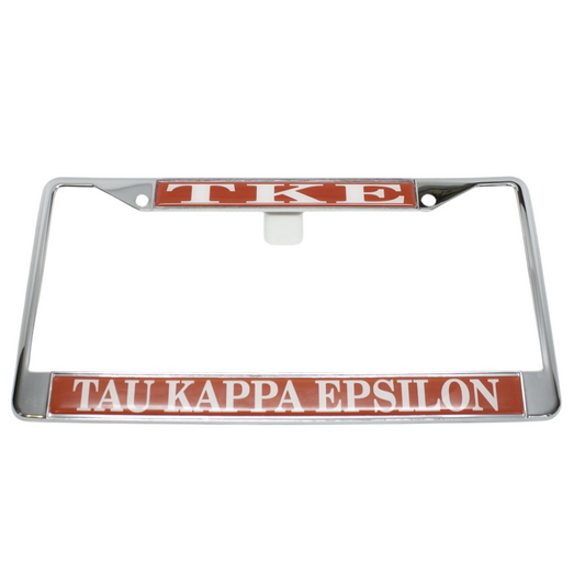 Tau Kappa Epsilon License Plate Frame