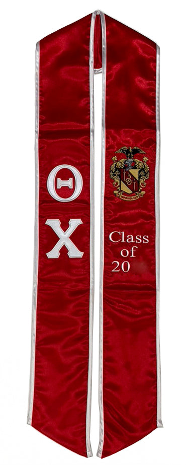 Theta Chi Graduation Stole / Sash