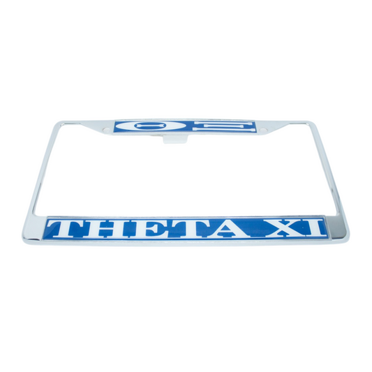 Theta Xi License Plate Frame