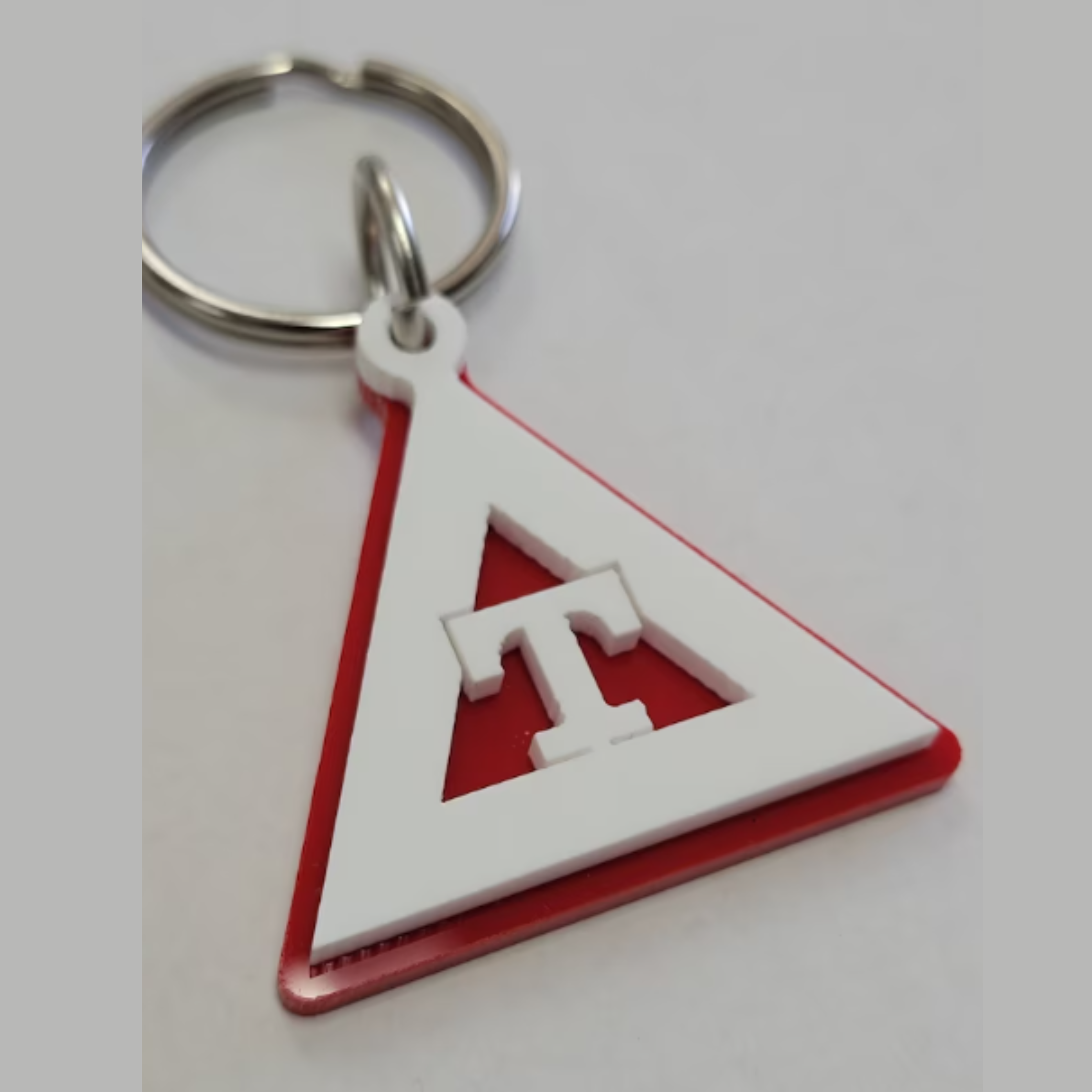 Triangular Keychain Triangle Keychain – Shopgreeklife