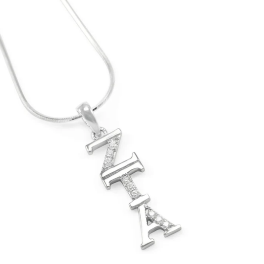 Zeta Tau Alpha Vertical Pendant