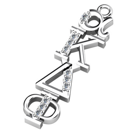 Alpha Kappa Delta Phi Vertical Pendant (TY001)