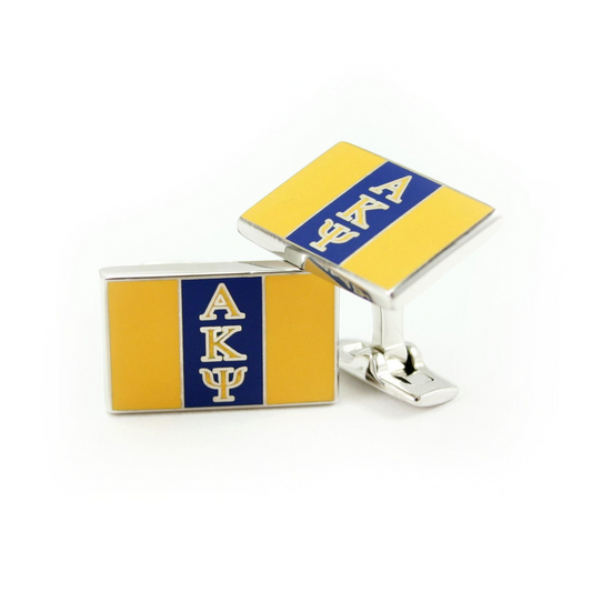 Alpha Kappa Psi Flag Cufflink