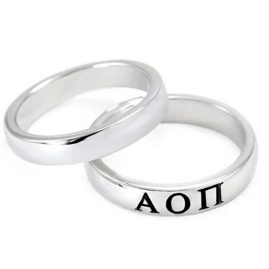 Alpha Omicron Pi Women's Ring