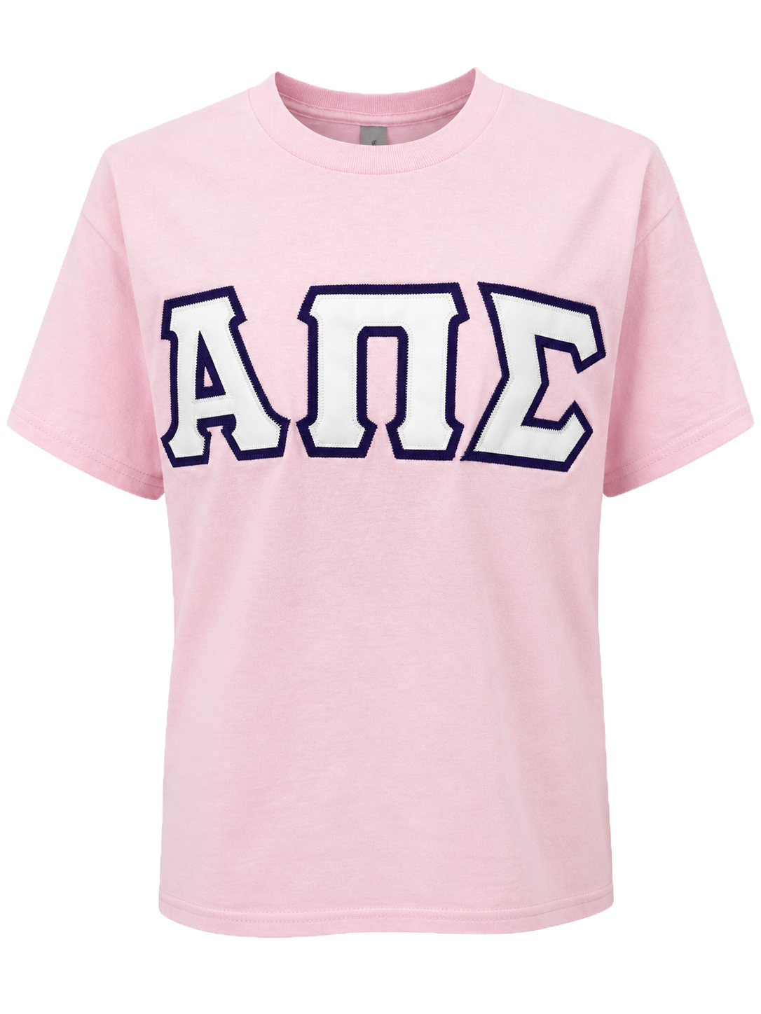 Alpha Pi Sigma Greek Letter Zigzag Twill T-Shirt