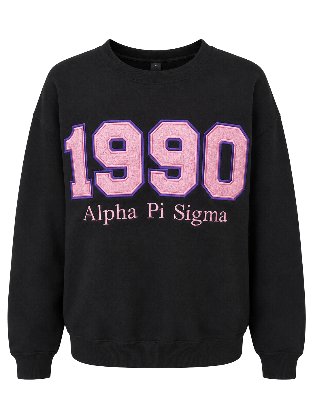 Alpha Pi Sigma 1990 Appliqué Crewneck Sweatshirt