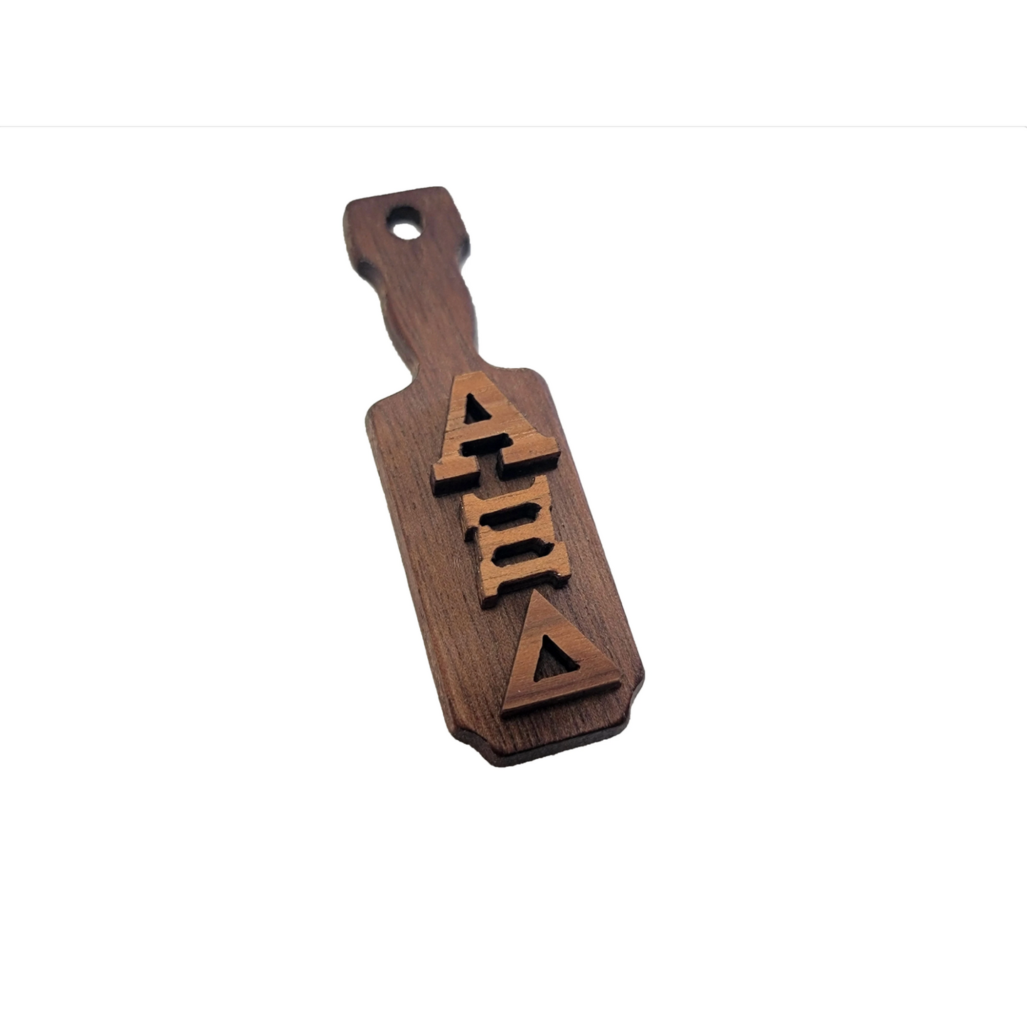 Alpha Xi Delta Wooden Keychain