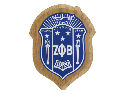 Zeta Phi Beta Wood Crest