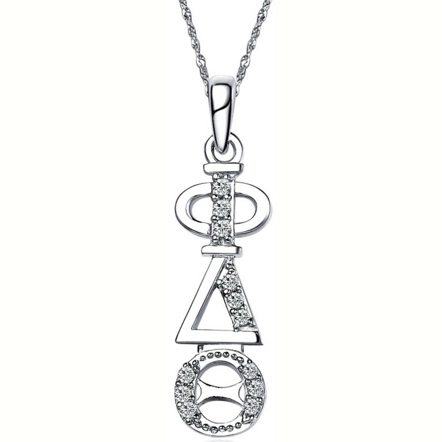 Phi Delta Theta Vertical (TY001) Pendant