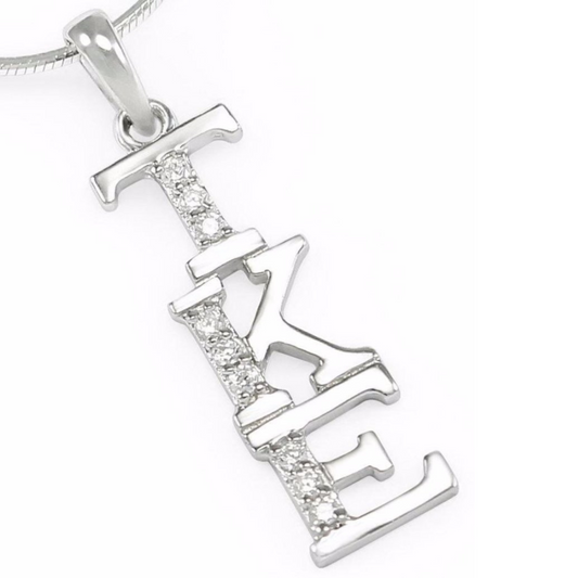 Tau Kappa Epsilon Vertical (TY001) Pendant