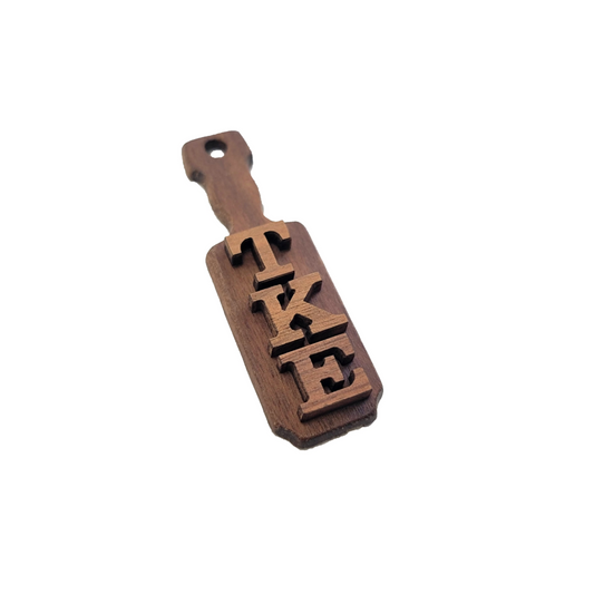 Tau Kappa Epsilon Wooden Keychain