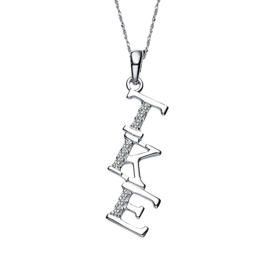 Tau Kappa Epsilon Diagonal (TY002) Pendant