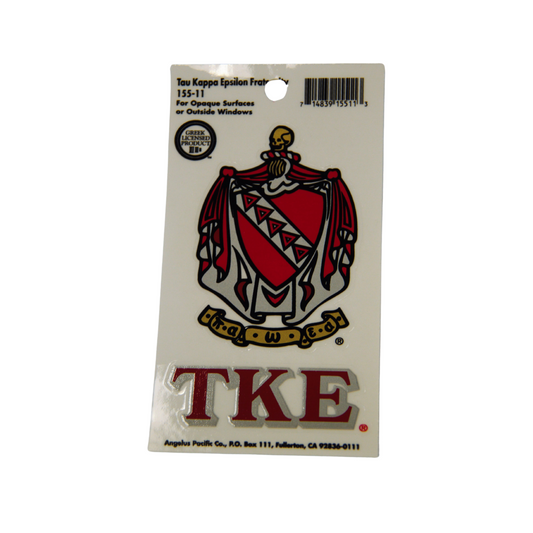 Tau Kappa Epsilon Decal Sticker