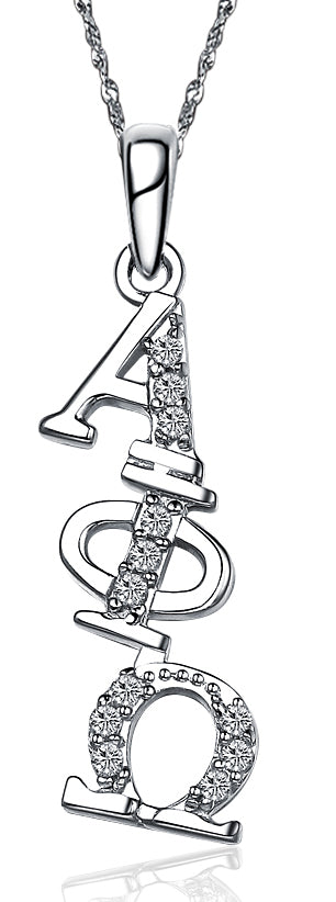 Alpha Phi Omega Diagonal (TY002) Pendant