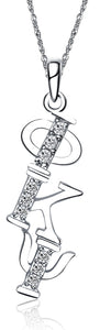Phi Kappa Psi Diagonal (TY002) Pendant