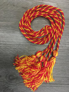 Red and Gold Intertwined Cords