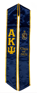 Alpha Kappa Psi Graduation Stole / Sash