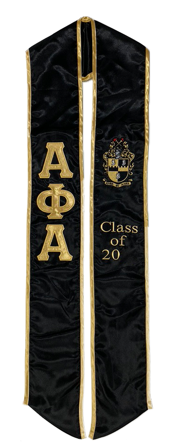 Alpha Phi Alpha Graduation Stoles / Sash