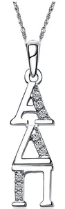 Alpha Delta Pi Vertical (TY001) Pendant