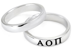 Alpha Omicron Pi Women's Ring