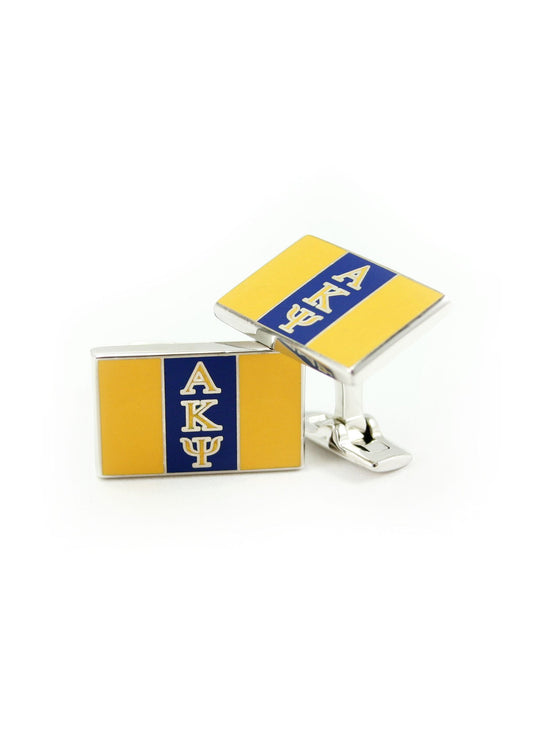 Alpha Kappa Psi Flag Cufflink