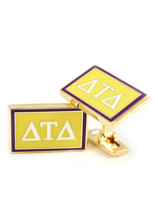 Delta Tau Delta Flag Cufflink