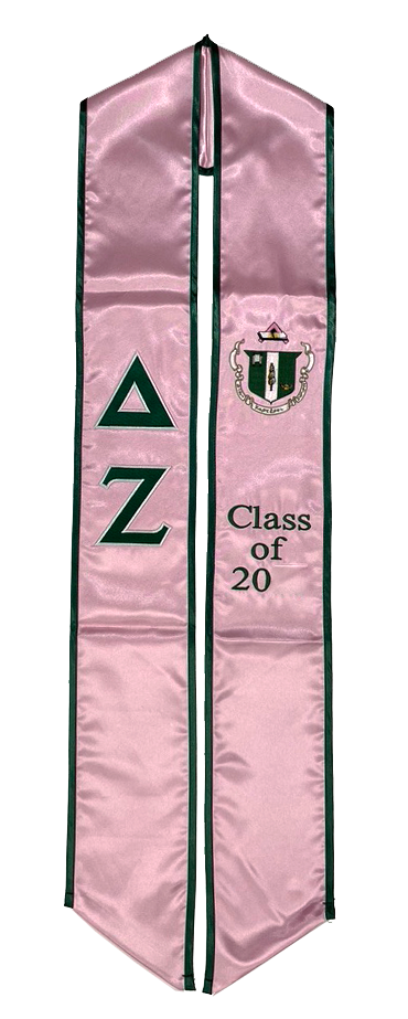 Delta Zeta | Graduation Stole / Sash