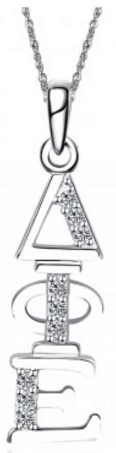 Delta Phi Epsilon Vertical (TY001) Pendant