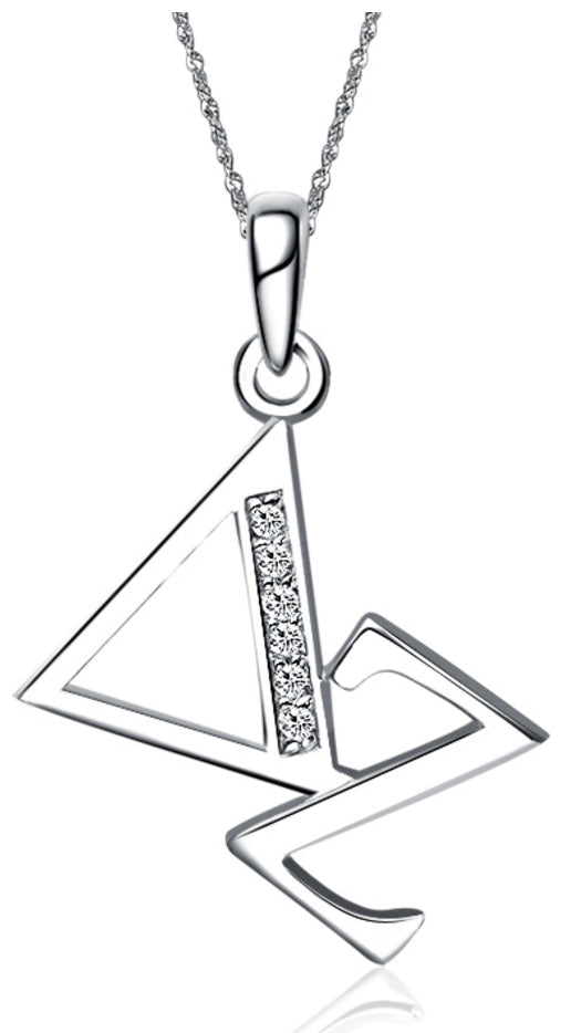 Delta Zeta Diagonal (TY002) Pendant