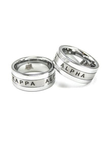 Kappa Alpha Tungsten Ring
