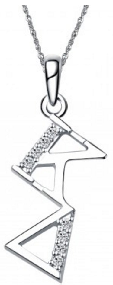 Kappa Delta Diagonal (TY002) Pendant