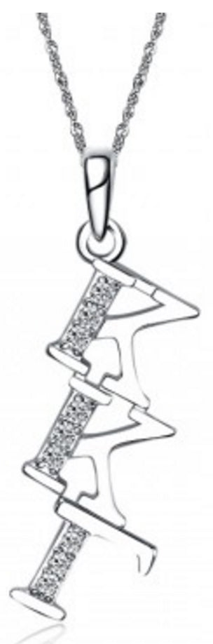 Kappa Kappa Gamma Diagonal (TY002) Pendant