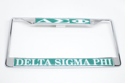 Delta Sigma Phi License Plate Frame