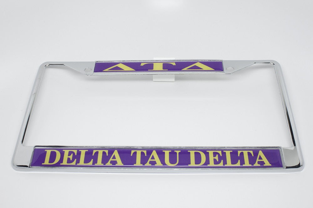 Delta Tau Delta License Plate Frame