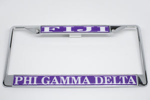 Phi Gamma Delta/ FIJI License Plate Frame