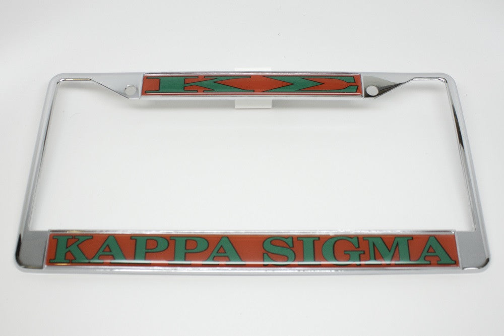 Kappa Sigma License Plate Frame