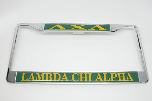 Lambda Chi Alpha License Plate Frame