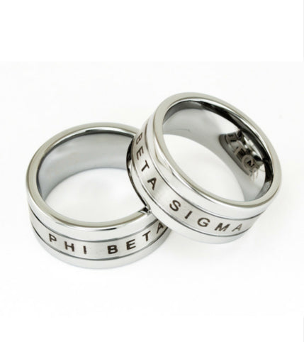 Phi Beta Sigma Tungsten Ring