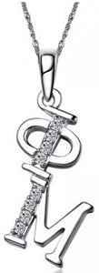 Phi Mu Diagonal (TY002) Pendant